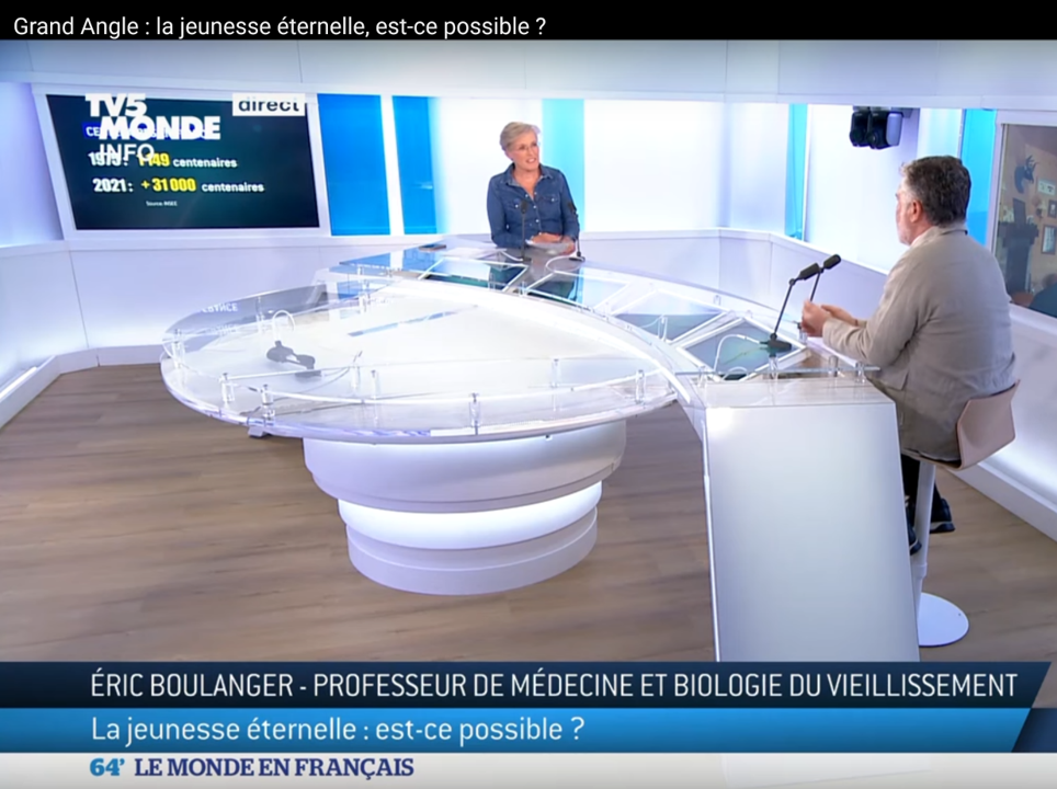 Interview du Pr Boulanger sur TV5 Monde